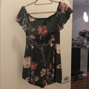 Cute off the Shoulder Romper